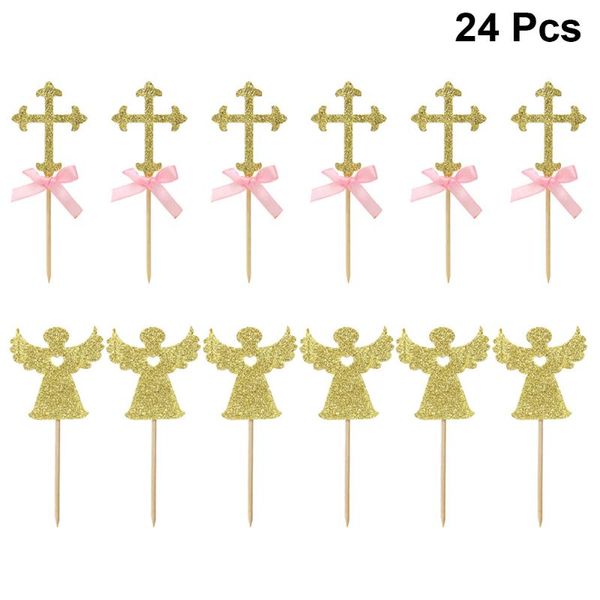 other festive & party supplies 24pcs cross and angel shape cake er glittering picks cupcake ers decor for wedding birthday festival
other festive & party supplies 24pcs cross and angel shape cake er glittering picks cupcake ers decor for wedding birthday festival