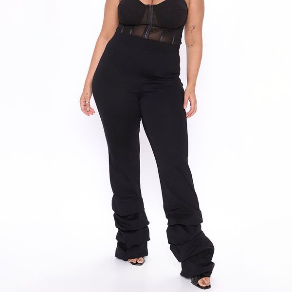 solid color stacked pants slim fashion casual women clothes 2021 spring high waist womens leggings, Black;white
solid color stacked pants slim fashion casual women clothes 2021 spring high waist womens leggings, Black;white