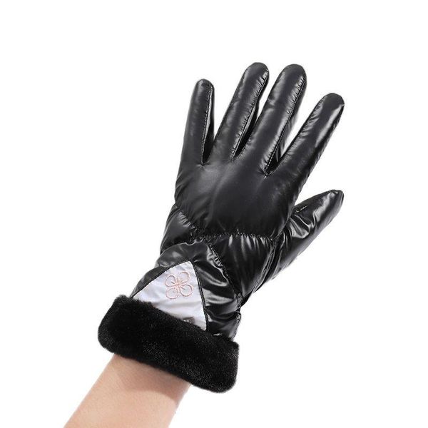 five fingers gloves women winter plus velvet thicken keep warm touch screen shiny fashion cute plush wrist waterproof cycling ski mittens, Blue;gray
five fingers gloves women winter plus velvet thicken keep warm touch screen shiny fashion cute plush wrist waterproof cycling ski mittens, Blue;gray