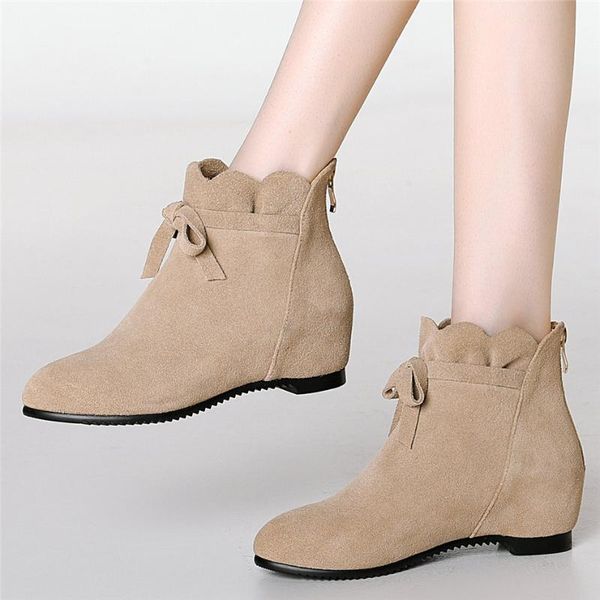 boots 2021 casual shoes oxfords women genuine leather wedges high heel ankle female low round toe platform pumps, Black
boots 2021 casual shoes oxfords women genuine leather wedges high heel ankle female low round toe platform pumps, Black