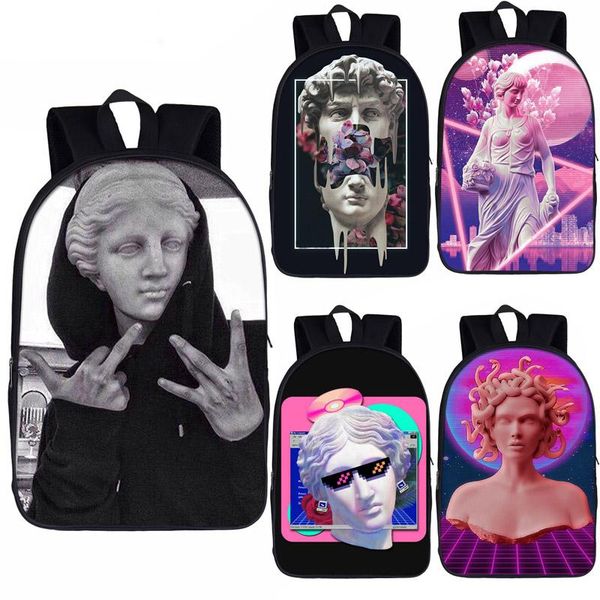 backpack vaporwave aesthetic statue for teenagers women men travel children school backpacks daily bag schoolbags
backpack vaporwave aesthetic statue for teenagers women men travel children school backpacks daily bag schoolbags