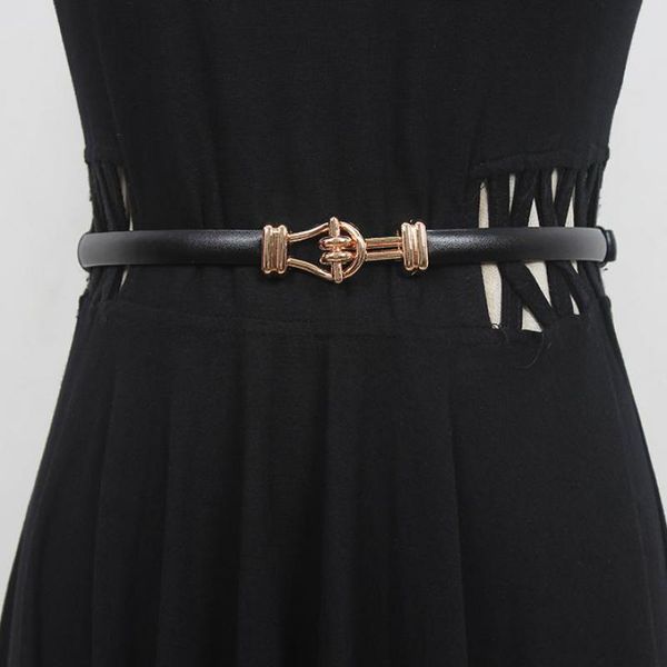 belts getspring women belt genuine leather thin woman for dress knot decoration all match fashion waist 2021, Black;brown
belts getspring women belt genuine leather thin woman for dress knot decoration all match fashion waist 2021, Black;brown