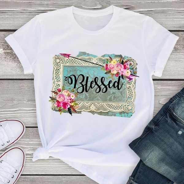 graphic flower arrow letters cute womens t shirt printed short sleeve summer womenst tees clothing female, White
graphic flower arrow letters cute womens t shirt printed short sleeve summer womenst tees clothing female, White