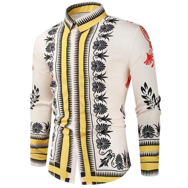 men's casual shirts blouse homme baroque banquet shirt paisley men luxury korean mens long sleeve print 543, White;black
men's casual shirts blouse homme baroque banquet shirt paisley men luxury korean mens long sleeve print 543, White;black