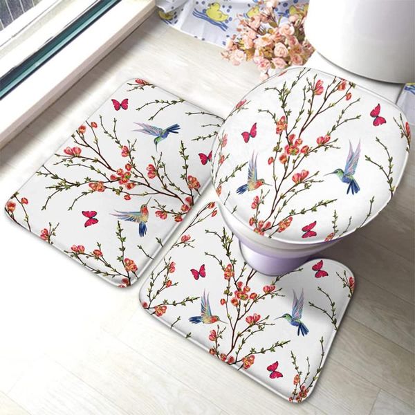 carpets flower hummingbird bathroom mat tropical japanese butterfly 3-piece set carpet bath contour toilet cover
carpets flower hummingbird bathroom mat tropical japanese butterfly 3-piece set carpet bath contour toilet cover