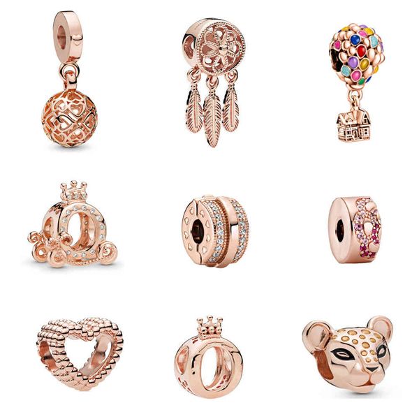 s925 sterling silver rose gold balloon crown pendant beads adapting original pandora charms bracelet diy jewelry for women gift, Bronze;silver
s925 sterling silver rose gold balloon crown pendant beads adapting original pandora charms bracelet diy jewelry for women gift, Bronze;silver