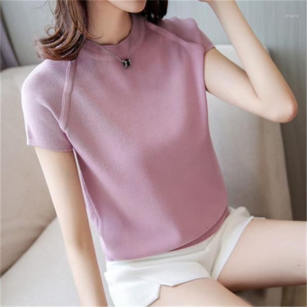 women's sweaters casual loose short sleeve pullover autumn ladies knitted sweater turtleneck women, White;black
women's sweaters casual loose short sleeve pullover autumn ladies knitted sweater turtleneck women, White;black
