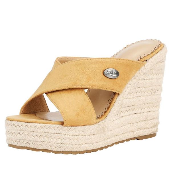 fanyuan wholesale plus size 43 summer heels platform slipper women wedge shoes woman mules sandals female, Black
fanyuan wholesale plus size 43 summer heels platform slipper women wedge shoes woman mules sandals female, Black