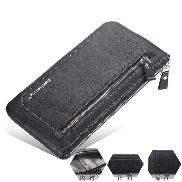 wallets style men's wallet, long clutch, thin fashion zipper phone bag, european and american leather wallet, Red;black
wallets style men's wallet, long clutch, thin fashion zipper phone bag, european and american leather wallet, Red;black