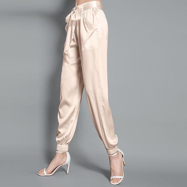 women's pants & capris elastic satin 19 momme mulberry silk waist drawstring harem thin ankle-length summer cropped casual women, Black;white
women's pants & capris elastic satin 19 momme mulberry silk waist drawstring harem thin ankle-length summer cropped casual women, Black;white