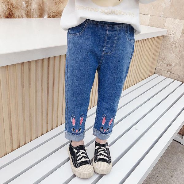 jeans pants for baby girls kid clothes cartoon cat skinny teenager denim trousers casual, Blue
jeans pants for baby girls kid clothes cartoon cat skinny teenager denim trousers casual, Blue