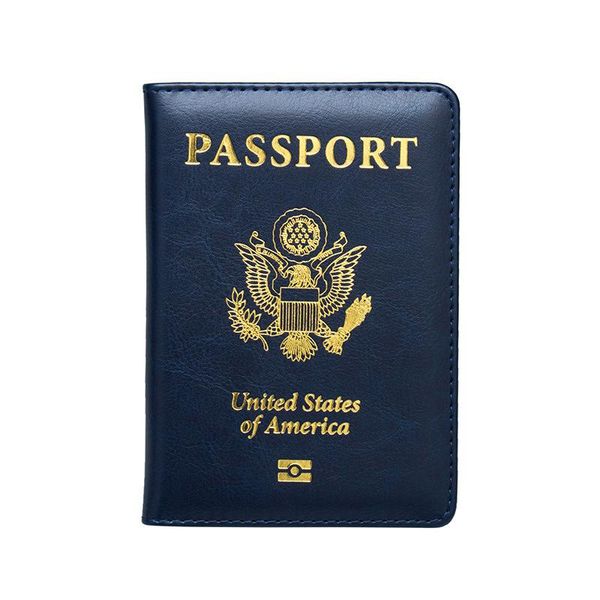 card holders usa passport cover women pu leather holder men case travel for documents, Brown;gray
card holders usa passport cover women pu leather holder men case travel for documents, Brown;gray