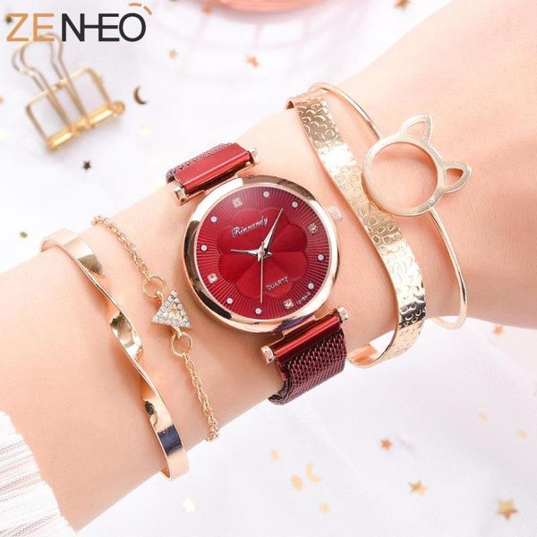 wristwatches fashion luxury women watches with magnetic buckle and rhinestone flower quartz wrist watch bracelet for girls gifts, Slivery;brown
wristwatches fashion luxury women watches with magnetic buckle and rhinestone flower quartz wrist watch bracelet for girls gifts, Slivery;brown