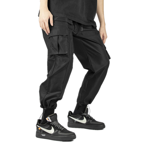 arrival streetwear men multi pockets cargo harem pants hip hop casual male track joggers trousers fashion men's, Black
arrival streetwear men multi pockets cargo harem pants hip hop casual male track joggers trousers fashion men's, Black