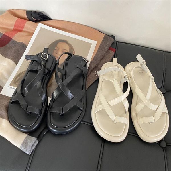 sandals fashion gladiator slippers ladies summer beach platform strap rome low heel casual flip flops slides, Black
sandals fashion gladiator slippers ladies summer beach platform strap rome low heel casual flip flops slides, Black