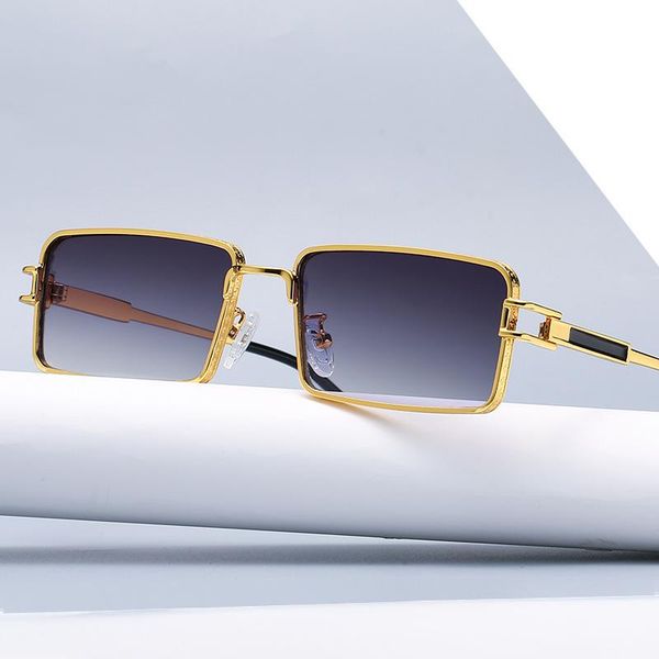 sunglasses 2021 retro men fashion stylish metal sun glasses for women driving shades eyewear gift, White;black
sunglasses 2021 retro men fashion stylish metal sun glasses for women driving shades eyewear gift, White;black
