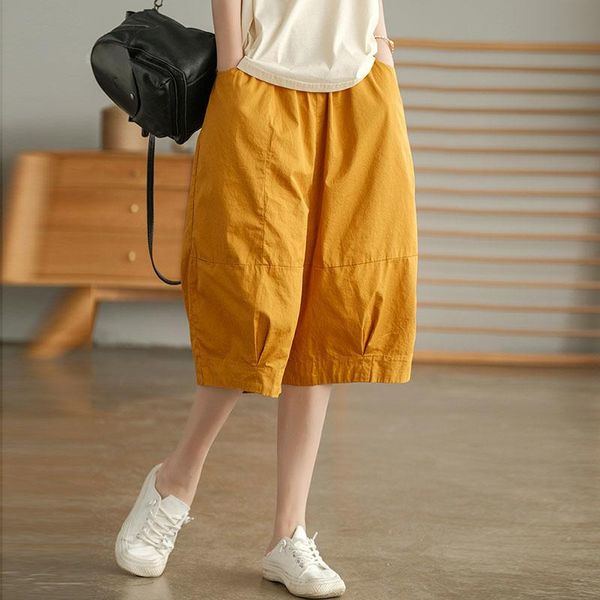 women's pants & capris nini wonderland 2021 summer cotton knee length straight retro women elastic waist loose korean style casual trou, Black;white
women's pants & capris nini wonderland 2021 summer cotton knee length straight retro women elastic waist loose korean style casual trou, Black;white