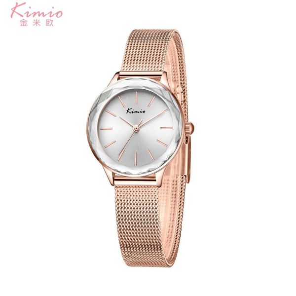 wristwatches kimio quartz diamond wrist watch alloy rose gold women bracelet dress woman watches ladies k6303, Slivery;brown
wristwatches kimio quartz diamond wrist watch alloy rose gold women bracelet dress woman watches ladies k6303, Slivery;brown