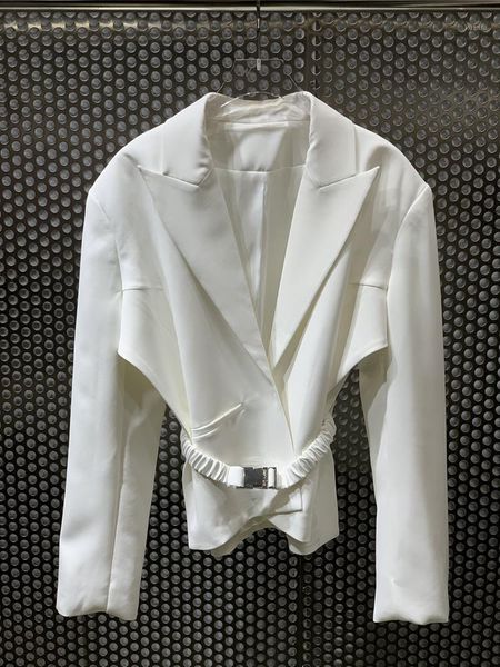 niche design early spring high street style commuting temperament fashion brand simple pleated waist short suit coat women's suits & bl, White;black
niche design early spring high street style commuting temperament fashion brand simple pleated waist short suit coat women's suits & bl, White;black