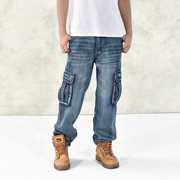 men's jeans mens casual cargo pants with multi pockets tactical denim trousers for male workwear plus size 30-40 1808 185d, Blue
men's jeans mens casual cargo pants with multi pockets tactical denim trousers for male workwear plus size 30-40 1808 185d, Blue
