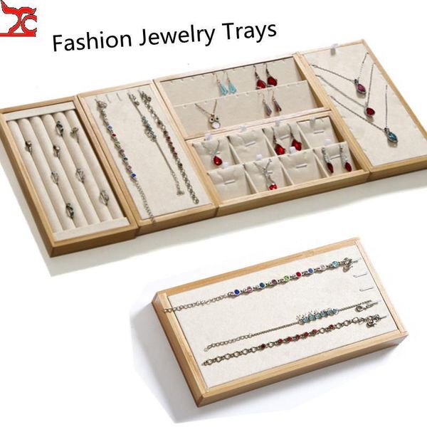 jewelry pouches, bags exquisite trays bamboo with velvet earring display pad ring box pendant bracelet chain organizer home table decor girl, Pink;blue
jewelry pouches, bags exquisite trays bamboo with velvet earring display pad ring box pendant bracelet chain organizer home table decor girl, Pink;blue