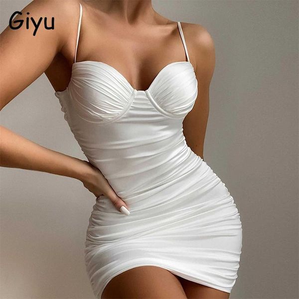 giyu spaghetti strap satin woman dress clubwear backless bodycon party vestidos summer autumn ruched mini dresses white casual, Black;gray
giyu spaghetti strap satin woman dress clubwear backless bodycon party vestidos summer autumn ruched mini dresses white casual, Black;gray