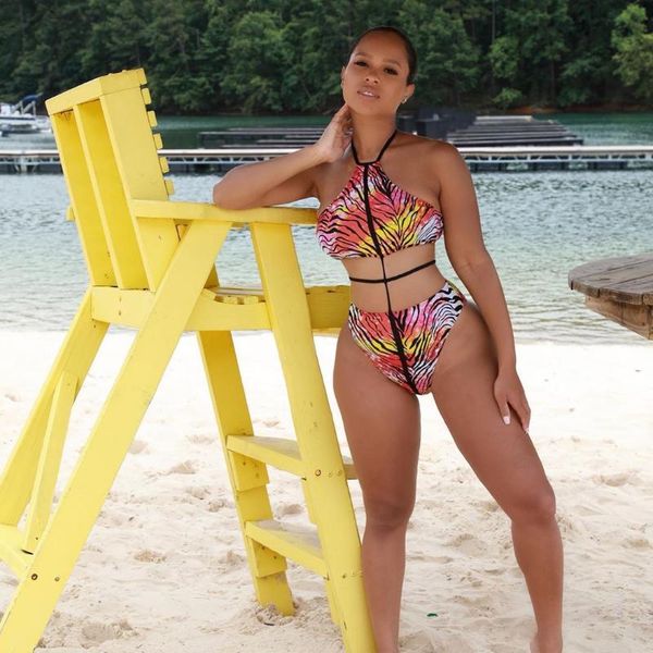 cut out one piece swimsuit women high neck tiger skin bikini push up bathing suit string bandage beach swimwear monokini one-piece suit
cut out one piece swimsuit women high neck tiger skin bikini push up bathing suit string bandage beach swimwear monokini one-piece suit
