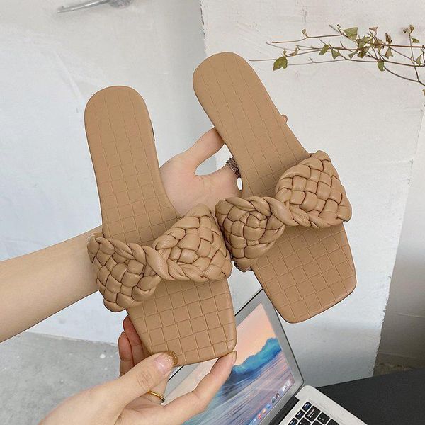 women fashion slippers flat square toe ladies shoes solied color comfortbale female slip on slingbacks plait bowtie 2021 sandals, Black
women fashion slippers flat square toe ladies shoes solied color comfortbale female slip on slingbacks plait bowtie 2021 sandals, Black