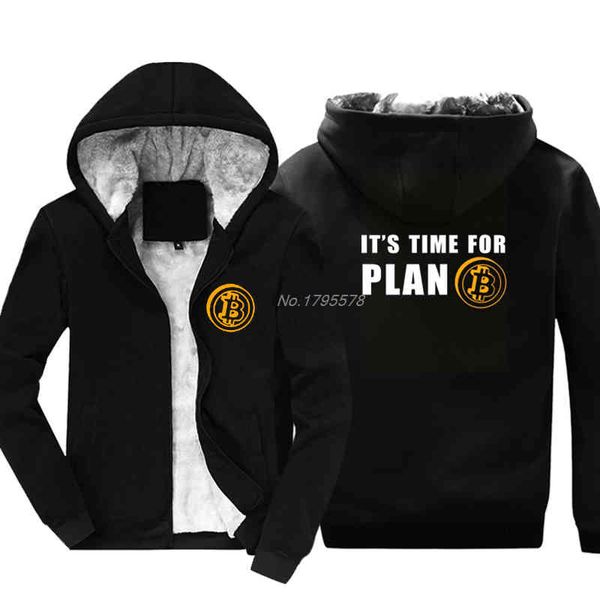 time for plan bitcoin btc crypto currency sweatshirt thicken custom hoodi keep warm hoody casual men hoodie et, Black
time for plan bitcoin btc crypto currency sweatshirt thicken custom hoodi keep warm hoody casual men hoodie et, Black