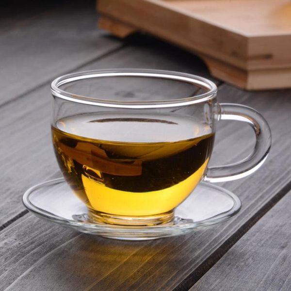 wine glasses 6pcs glass cup with saucer 80ml heat-resistant coffee juice teacup dinkware home office bar party
wine glasses 6pcs glass cup with saucer 80ml heat-resistant coffee juice teacup dinkware home office bar party