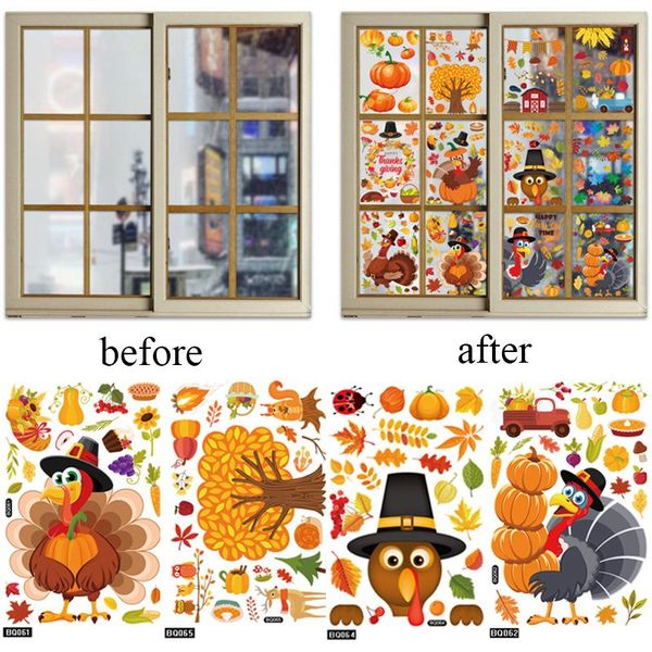 wall stickers thanksgiving style turkey sticker pumpkin decals static waterproof landscaping window decal
wall stickers thanksgiving style turkey sticker pumpkin decals static waterproof landscaping window decal