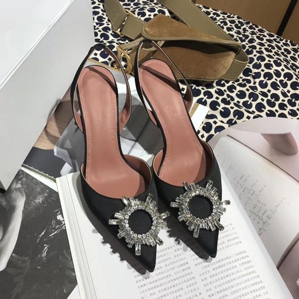 fashion women solid sandals black silk crystal pointed toe high heels party ladies shoes woman zapatos de mujer
fashion women solid sandals black silk crystal pointed toe high heels party ladies shoes woman zapatos de mujer