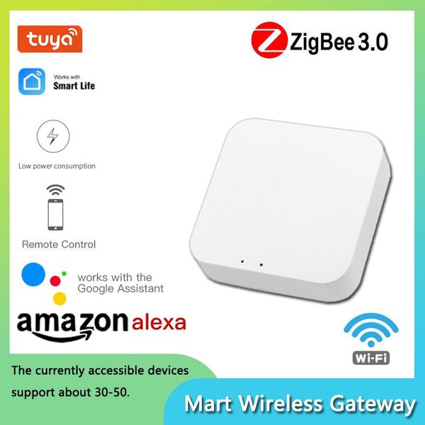 smart home control tuya zigbee 3.0 hub wireless gateway bridge for app voice remote works with alexa google assistant
smart home control tuya zigbee 3.0 hub wireless gateway bridge for app voice remote works with alexa google assistant
