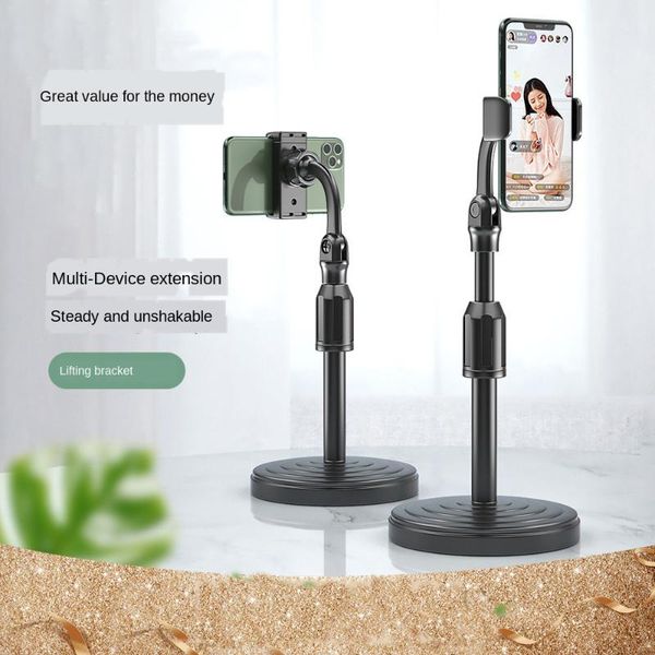cell phone mounts & holders multi-functional retractable mobile stand for live broadcast bracket table mount support holder
cell phone mounts & holders multi-functional retractable mobile stand for live broadcast bracket table mount support holder
