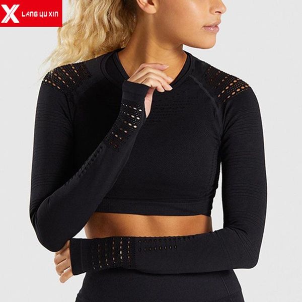 women's fitness t-shirt sport crop long sleeve layer crew neck power stretch yoga gym clothing outfit
women's fitness t-shirt sport crop long sleeve layer crew neck power stretch yoga gym clothing outfit