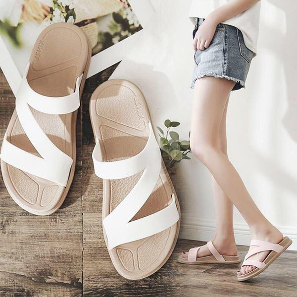 sandals fairy student flat bottom soft versatile thick korean fashion yuan sufeng slippers women's summer, Black
sandals fairy student flat bottom soft versatile thick korean fashion yuan sufeng slippers women's summer, Black