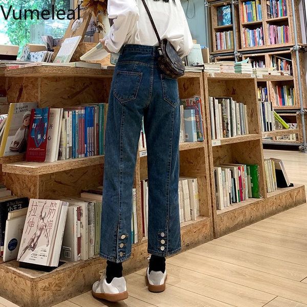 women's jeans for spring, the straight leg jeans, cigarette pipe pants are high-waisted, slim and wide-legged woman high waist, Blue
women's jeans for spring, the straight leg jeans, cigarette pipe pants are high-waisted, slim and wide-legged woman high waist, Blue