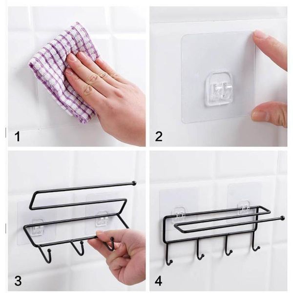 hooks & rails 1pc self adhesive wall hanging storage rack hook shelf storager home accessories bathroom kitchen with organizer 4 d1j3
hooks & rails 1pc self adhesive wall hanging storage rack hook shelf storager home accessories bathroom kitchen with organizer 4 d1j3