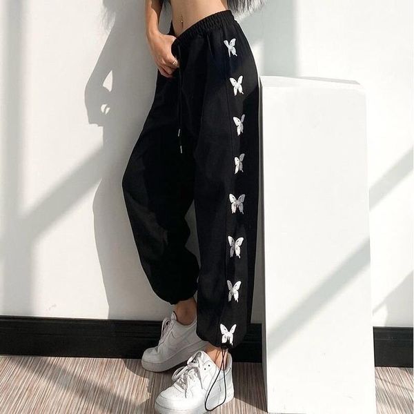 women's pants & capris houzhou korean style sweatpants spring fashion joggers women black high waist casual tracksuit loose streetwear, Black;white
women's pants & capris houzhou korean style sweatpants spring fashion joggers women black high waist casual tracksuit loose streetwear, Black;white