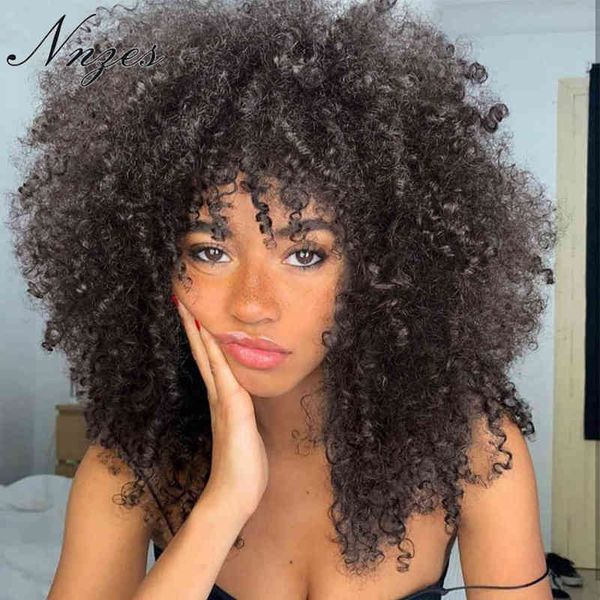 hairpiece nnzes short afro kinky curly wigs dark brown mixed black synthetic with bangs for women blonde red grey cosplay hairs 0121
hairpiece nnzes short afro kinky curly wigs dark brown mixed black synthetic with bangs for women blonde red grey cosplay hairs 0121