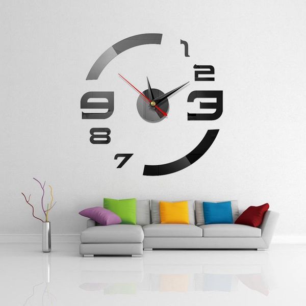 fashion 3d wall clock mirror sticker diy brief living room decor office meetting stickers modern clocks
fashion 3d wall clock mirror sticker diy brief living room decor office meetting stickers modern clocks