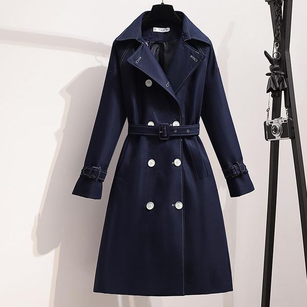 women's trench coats abrini long coat for woman casual winter warm windbreaker female with belt women clothes plus size 3xl dress, Tan;black
women's trench coats abrini long coat for woman casual winter warm windbreaker female with belt women clothes plus size 3xl dress, Tan;black