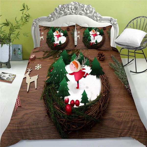 bedding sets christmas set 3d digital printed duvet cover polyester bedclothes super soft for kids festival bed gift
bedding sets christmas set 3d digital printed duvet cover polyester bedclothes super soft for kids festival bed gift