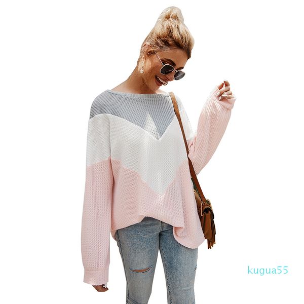 women designers clothes fashion printing contrast color knit long sleeve round collar loose type pullover sweater women winter, White;black
women designers clothes fashion printing contrast color knit long sleeve round collar loose type pullover sweater women winter, White;black