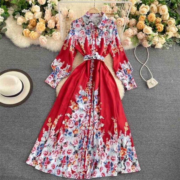 spring autumn vintage floral dress women long sleeve slim a line single-breasted french es ladies boho maxi 210525, Black;gray
spring autumn vintage floral dress women long sleeve slim a line single-breasted french es ladies boho maxi 210525, Black;gray