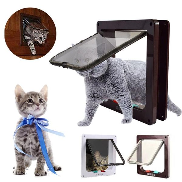 cat carriers,crates & houses pet flap door with 4 way lock security waterproof screen window for puppy cats anti escape safety gate supplies
cat carriers,crates & houses pet flap door with 4 way lock security waterproof screen window for puppy cats anti escape safety gate supplies