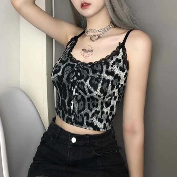 women's tanks & camis aboutlee 2021 y2k vintage style leopard print sling lace slim top, White
women's tanks & camis aboutlee 2021 y2k vintage style leopard print sling lace slim top, White