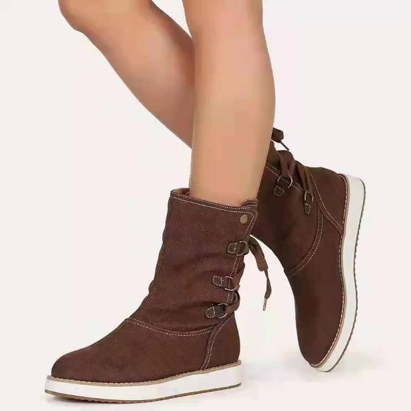 boots 2021 women genuine leather lace up female mid-calf cross-band matte leopard ladies flats shoes winter comfort, Black
boots 2021 women genuine leather lace up female mid-calf cross-band matte leopard ladies flats shoes winter comfort, Black