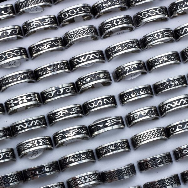 24 pieces/lot vintage retro style stainless steel rings for men and women fashion carved ring wholesale, Slivery;golden
24 pieces/lot vintage retro style stainless steel rings for men and women fashion carved ring wholesale, Slivery;golden