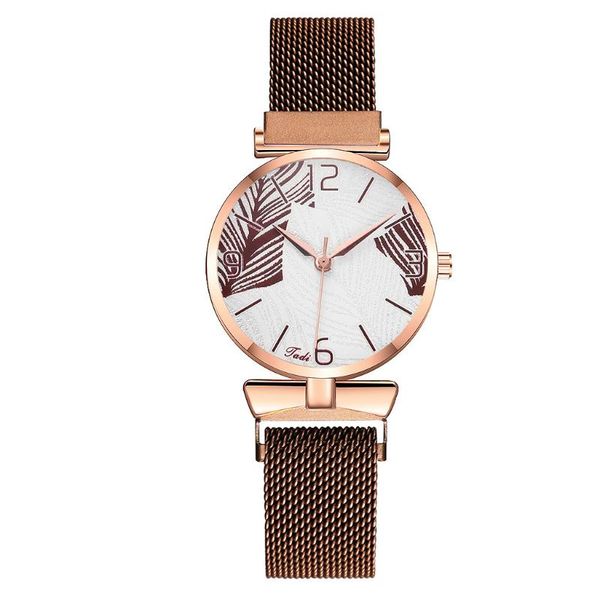 wristwatches fashion watch magnetic clasp creative leaf printing literal casual women's, Slivery;brown
wristwatches fashion watch magnetic clasp creative leaf printing literal casual women's, Slivery;brown